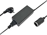 RGBer®| Spannungswandler 230v auf 12v, KFZ Netzadapter, Netzadapter zigarettenanzünder Steckdose.Adapter Zigarettenanzünder Steckdose,