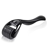 Dermaroller,Bartroller 0.5mm,Nadelroller Bart Roller Für Bartwachstum,Microneedling Roller Für Gesicht und Körper,Needle Roller Zur Haut-und Haarpflege Für Mann&Frau