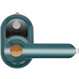 GERUI 180°Drehbar HanddampfbüGeleisen,Mini-Dampfbügeleisen,Reisebügeleisen Mini Leicht Dampfbügeleisen, Mini Bügeleisen Antihaft Bügelsohle, Schnelles Aufheizen, mit 50ml für Zuhause und Unterwegs