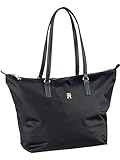Tommy Hilfiger Damen Tote Bag Tasche Poppy mit Reißverschluss, Blau (Space Blue), Einheitsgröße