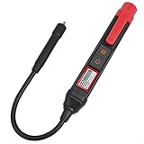 Yhenlovtt Bremsflüssigkeitstester mit 8,5 Zoll Schwanenhalssonde, Digitalanzeige und Hintergrundbeleuchtungsalarm für DOT3 DOT4 DOT5.1 Bremsflüssigkeitstypen