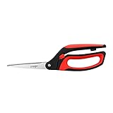 LIVINGO 25 cm Spring Action Stoffschere, Professionelle...