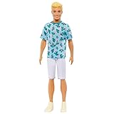 Barbie Ken Fashionistas Puppe - T-Shirt mit Kaktus- und...