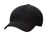 Nike FB5375-010 U NK Club Cap U CB Cord L Hat Unisex Adult Black/Black Größe M/L