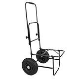BAT-Tackle TX Tele Trolley - Gartenwagen - Schwarz - Metall - 40kg Zuladung - 25cm Luftreifen