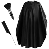 Voarge Professioneller Friseurumhang, Friseurumhänge, inklusive Bürste und Kamm, ideal zum Kämmen, Schneiden und Färben von Haaren