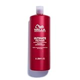 Wella Professionals – Wella Ultimate Repair Shampoo – Tiefenreinigungsshampoo mit Metal-Purifier-Technologie – reparierendes Feuchtigkeitsshampoo – 1 l