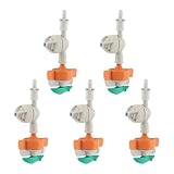 Jubilofex Rotierender Sprinkler - Aufhängbares Bewässerungssystem - Sprenger für den Außenbereich | für Rasen, Blumenbeet, Sportplatz, Park, Farm, Hinterhof, Gewächshaus und