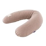TRÄUMELAND Ersatzbezug für elastische Stillkissen – Passend für 180 cm Stillkissen, 100% Baumwoll-Jersey, Weich, Atmungsaktiv & Waschbar