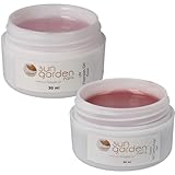 Sun Garden Nails UV Aufbaugel Fiberglas Gel rose-klar 30ml und UV Cover Gel 30ml