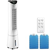 TROTEC Klimagerät PAE 29 3 in 1 Turmform für Kühlung, Belüftung und Befeuchtung der Luft