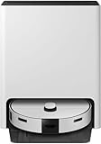 Samsung VR7MD96B14G/WD Bespoke Jet Bot Combo Steam Plus, Saugroboter mit Wischfunktion, 5 W Saugleistung, 0,25 l Staub / 0,1 l Wasser, Clean Station Steam Plus, AI Bodenerkennung, Satin Greige