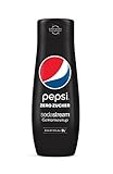SodaStream Sirup Pepsi Zero Zucker – 1x Flasche ergibt 9...