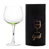 IITaozi Großes Weinglas – Weinglas mit langem Griff, Geschenkbox Bleifreie Burgundergläser Premium-Weingläser für jeden Anlass