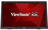 Viewsonic TD2423 59,9 cm (24 Zoll) Touch Monitor (Full-HD, HDMI, USB, 10 Punkt Multitouch, integrierter Ständer, Lautsprecher, 4 Jahre Austauschservice) Schwarz