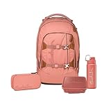 Satch Pack Skandi Edition Schulrucksack 4tlg. inkl. Lunchset (Nordic Coral)