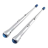 Aymzbd 2x Air Drum Sticks Elektronische Air Drum Rock Beat Rhythm Sticks für Trommelfans