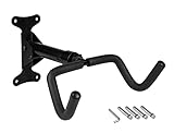 EUFAB 16422 Fahrrad Wandhalterung, klappbar und einstellbar, Schwarz