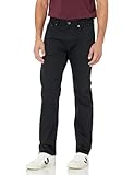 Amazon Essentials Herren Stretchjeans, Gerade Geschnitten, Schwarz, 34W / 32L
