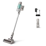 Philips Kabelloser Hand- und Stielstaubsauger 2000 Series, PowerCyclone 7, LED-Düse, Abnehmbarer 21,6 V Akku, beutellos, bis zu 40 Min Laufzeit, versteckten Staub Besser sehen (XC2012/01)