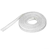 Thermoschockresistente Dichtung, Fiberglas-Dichtung, 15 x 3 mm, Ofentürdichtung (400 cm)