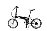 Blaupunkt Carl 300 Falt-E-Bike in schwarz inkl. Dot Blue Lenkertasche LT 300