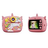 Kinderkamera Sofortbildkamera, 1080P HD Kinder Kamera mit 2,4'-Bildschirm & 32G TF Kart