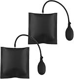 Fysaran Montagekissen 2 Stück Hebekissen Luftkissenheber bis 300kg Luftkissen Türheber für die Türfenstermontage und Autoreparatur Montagehilfe