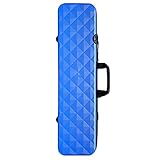 PWZYBXL Rutentasche, Wasserdicht Rutenfutteral Tragbare Angeltasche Mit Tragegriff Und Abnehmbarem Schultergurt, Multifunktionaler Strapazierfähige Angeltasche-blau-80×18×14cm