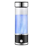 Wasserstoffreiche Wasserflasche Wasserstoff-alkalischer Wassergenerator-Ionisator Hydrierte Wasserflasche Mit SPE-Technologie Modus 5 Min Erhöhen Sie Den Wasserstoffgehalt Auf 800–1200 PPB 350 Ml