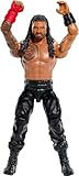 Mattel WWE Actionfigur, 15,2 cm großes Sammlerstück Roman Reigns mit 10 Artikulationspunkten & lebensechtem Look