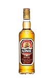 LINIE Aquavit Double Cask Port 41,5 Vol.-% - Zweifach fassgelagerter Aquavit aus Norwegen - Reifung in Sherry- und Portwein-Fässern (1 x 0,7 l)