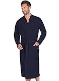 Trigema Herren 652100 Bademantel, Blau (Navy 046), XX-Large