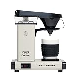 Moccamaster Cup-One, Kleine Kaffeemaschine, Filterkaffeemaschine, Off-White, 300ML