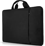 Laptoptasche 19 Zoll Schutzhülle Wasserdicht, Laptop Sleeve Case Laptophülle Notebook Hülle Tasche für 17-19 Zoll Portable Monitor, Laptop, Acer/Asus/Dell/Fujitsu/Lenovo/HP/Samsung/Sony (schwarz)