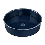 Dr. Oetker Backform Ø 28 cm Back-Liebe Emaille mit Hebeboden – Runde Kuchenform mit schnitt- & kratzfestem Emaille-Boden – 28er Kuchenbackform mit hohem Rand für Kuchen und Torten