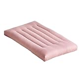 Ultraflaches Kissen Zum Schlafen, 6 cm-Hohes BauchschläFerkissen, Flaches Kopfkissen, DüNnes Kissen FüR RüCkenschläFer, Schlankes Bettkissen für Rückenschläfer und Bauchschläfer(Rosa, 72 * 46 cm)