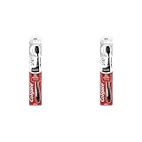 Colgate Zahnbürste 360° Aktivkohle,1 Stück – mit mittelharten Borsten und Aktivkohle für eine gründliche Zahnreinigung – integrierter Wangen- und Zungenreiniger (Packung mit 2)