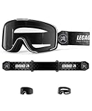 LECAGE Selbsttönend Motorradbrille Herren Damen Motocross...