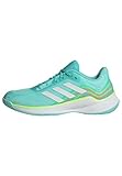 adidas Damen Novaflight Volleyball Shoes Sneakers, Flash Aqua/FTWR White/Lucid Lemon, 42 2/3 EU