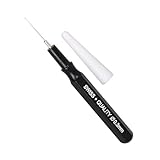 Präzision Uhr Oil Pen - auf Reparatur Oiler Nadelset mit 4 Größen für Uhren, Uhren | Professionelle Uhrenöl-Applikatorwerkzeuge, Uhrmacher Schmieröl Verpackung für präzises Öl der Uhr M, schwarzes, se