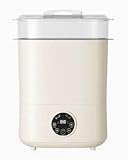 Sterilisator und Trockner für Babyflaschen, 4-in-1 Elektrischer Dampfsterilisator für Flaschen, Milchpumpen-Zubehör, Schnuller, Große Kapazität für 5-8 Flaschen, Automatische Abschaltung