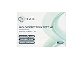 Schimmeltester für Wohnung (5 Stück) - Schimmelmessgeräte Raumluft - Test für Schimmelsporen in der Luft - Schimmelpilz test - Schimmeltest für Zuhause - The Tester