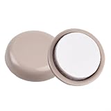 Floweringbeter Möbelgleiter für Teppiche, robuste Möbelgleiter, runde Kunststoff-Filzgleiter, leicht zu bewegen, Sofa, Tisch, Stuhl, Kommode, Geräte (63 mm)