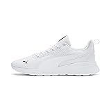 PUMA Unisex Anzarun Lite Niedrig, Puma White-Puma White, 45 EU