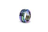 KnitPro K10436 Regenbogen-Ring, Rostfreier Stahl, Rainbow, 21,4mm