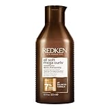 Redken Spülung für lockiges oder krauses Haar, Belebt, bändigt & hydratisiert trockenes Haar, Mit Aloe-Vera, All Soft Mega Curls Conditioner, 300 ml