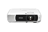 EPSON EB-W55 3LCD-Projektor HD-Ready (4.000 Lumen, 16:10, WXGA-Auflösung (1280x800 Pixel), WiFi, HDMI) Weiss
