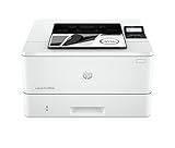 HP LaserJet Pro 4002dn Laserdrucker, Automatischer beidseitiger Druck, Hohe Druckgeschwindigkeit, Hi-Speed USB, Ethernet, HP Smart App, HP Wolf Pro Security