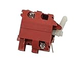 Lawnoval Ersatzschalter für Bosch Winkelschleifer PWS 6-115, 7-115, 7-125, 5-115, PWS 550, Rot